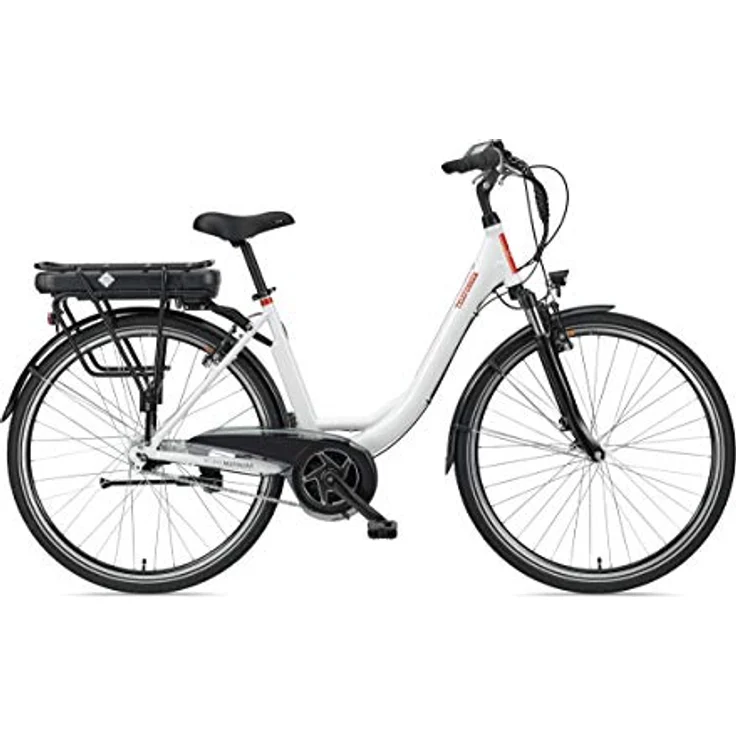 TELEFUNKEN E-Bike Damen 28 Zoll, Elektrofahrrad Alu mit 7-Gang Shimano Nabenschaltung - Pedelec Citybike, Mittelmotor 250W & 13Ah / 36V Lithium-Ionen-Akku, RC890 Multitalent – Bild 2