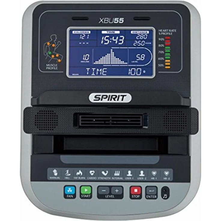 Spirit Ergometer/Fitnessbike/XBU 55 (semi-professionell) – Bild 2