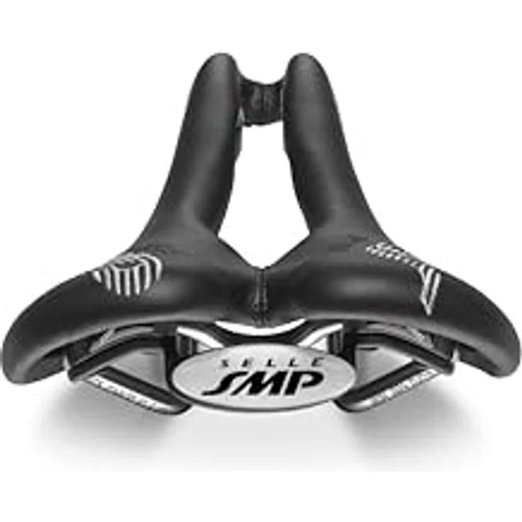 SMP Herren 2201705600 Fahrradsattel, schwarz, 28 x 15 x 8 cm – Bild 4