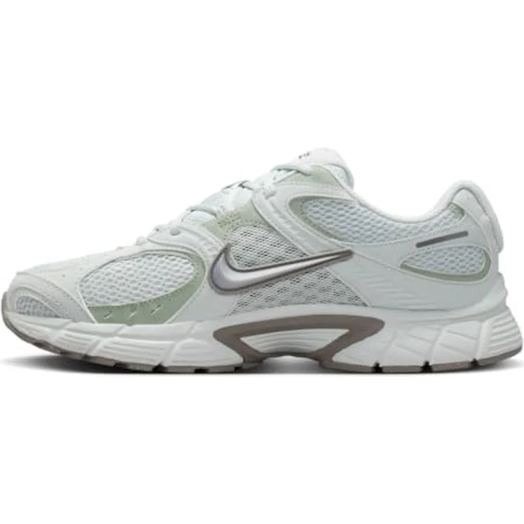 Nike V5 RNR NBK, Laufschuhe mit atmungsaktivem Mesh, Light Silver/Metallic Silver, Größe 42.5 – Bild 5