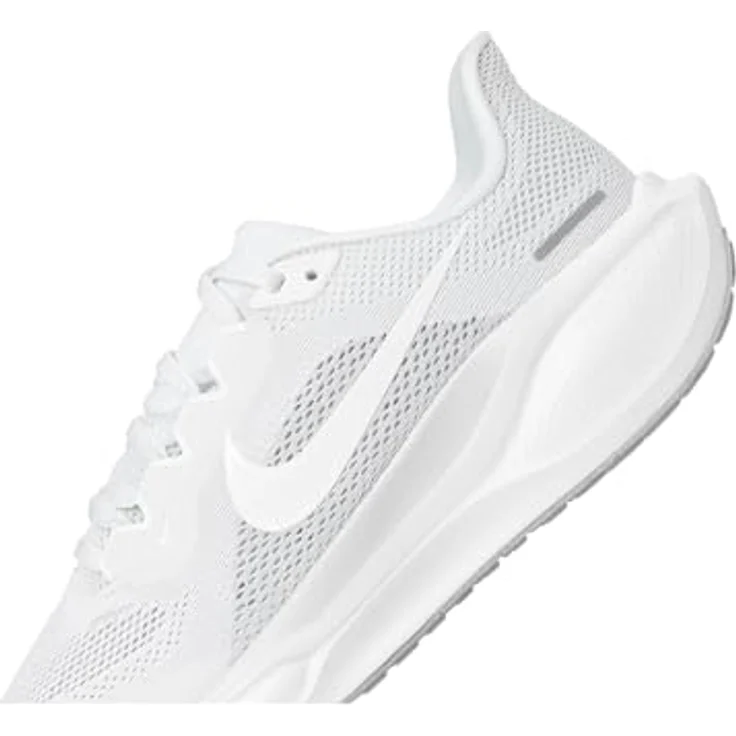 Nike Damen Laufschuhe PEGASUS 41 W, Weiß, Größe 9.5, mit NIKE ReactX-Schaumstoff und Zoom Air-Technologie für optimale Energierückgabe und Komfort – Bild 8