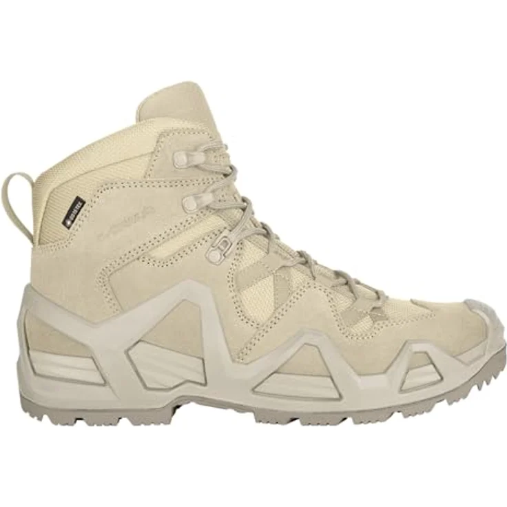 LOWA Zephyr MK2 GTX Mid Stiefel, robuste Wanderschuhe mit GORE-TEX und MONOWRAP®-Frame, Farbe Desert, Größe 42 – Bild 2