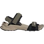adidas TERREX HYDROTERRA SANDALE, Atmungsaktive Wassersandale mit verstellbaren Klettverschlüssen und dämpfender Zwischensohle