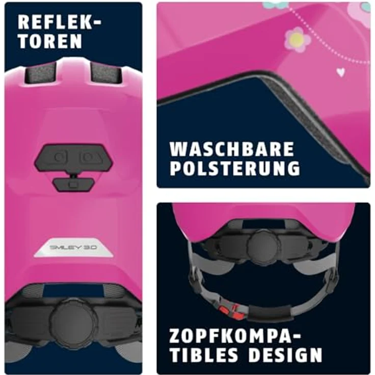 ABUS Smiley 3. 0 | S | Pink Butterfly – Bild 6
