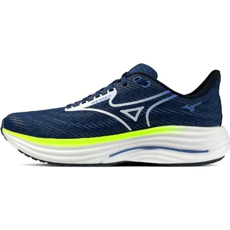 Mizuno Wave Rider 29 – J1GC250352, Laufschuhe mit NITROGEN INFUSED Mizuno ENERZY NXT, Schuhgröße: 7,5 UK / 41 EUR