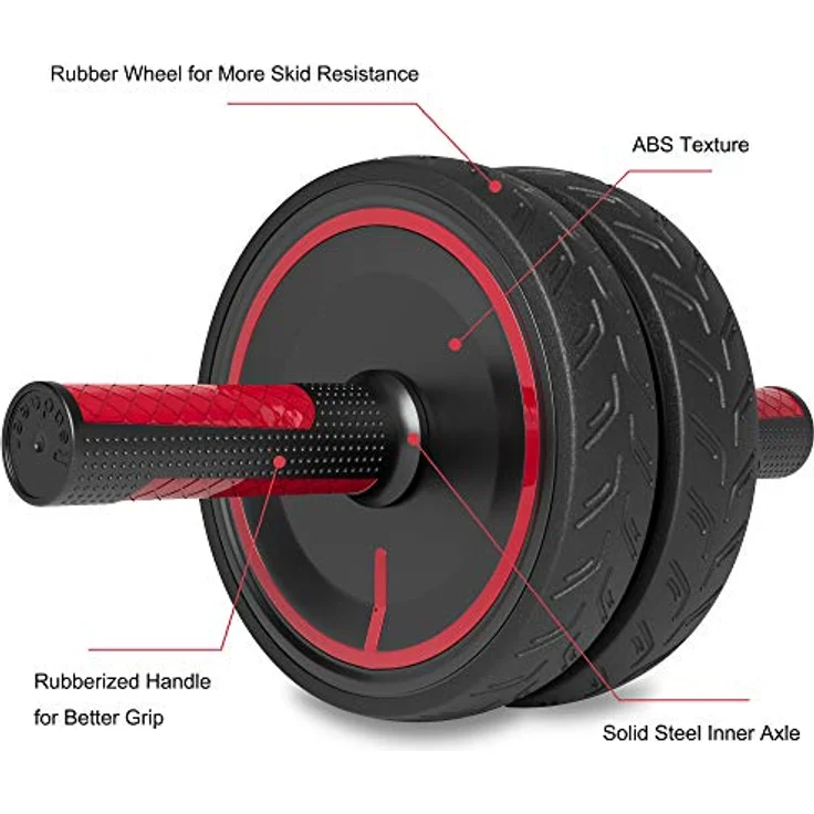 Readaeer Bauchmuskeltrainer mit Knieschoner, Bauchmuskeltraining für Zuhause, Fitnessgerät - Preisvergleich – Bild 3