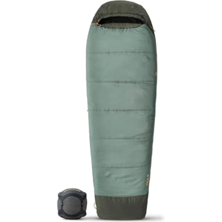 Sea to Summit Boab Synthetischer Schlafsack, 2-Jahreszeiten, 15 Grad, Regular, anschmiegsames Design für Seitenschläfer, recycelte Materialien, DWR-Beschichtung – Bild 1