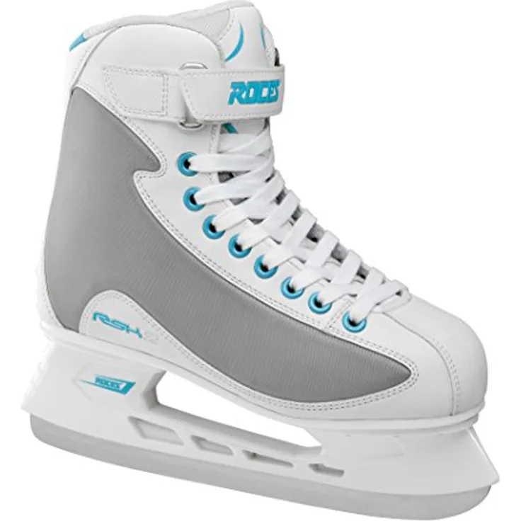 Roces Damen Freizeit-Schlittschuh RSK 2, Wärmeisoliert und wasserabweisend, White-Aqua, Größe 37