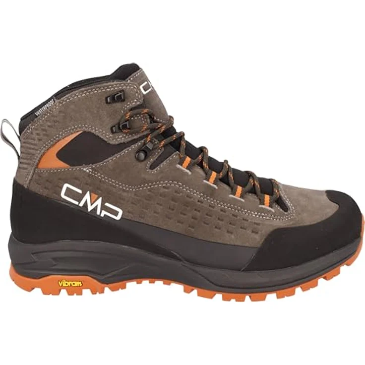 CMP Campagnolo Vertyx Mid Trekking Shoes WP, Herren Wanderschuhe, wasserdicht, atmungsaktiv, Größe 45, Braun – Bild 3