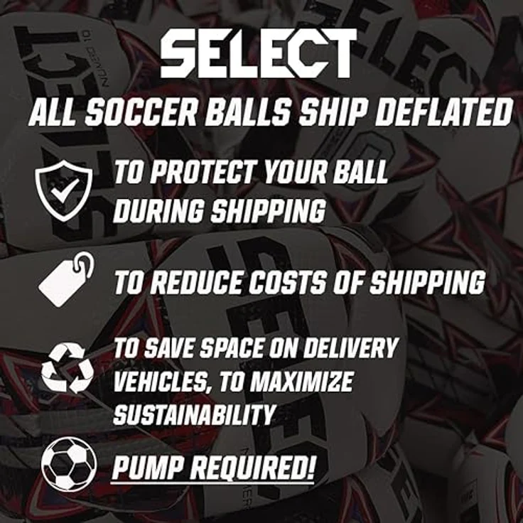 Select Numero 10 FIFA Basic Ball WHT-GRE, Unisex Footballs, Synthetic Leather, White, 5 EU – Bild 6