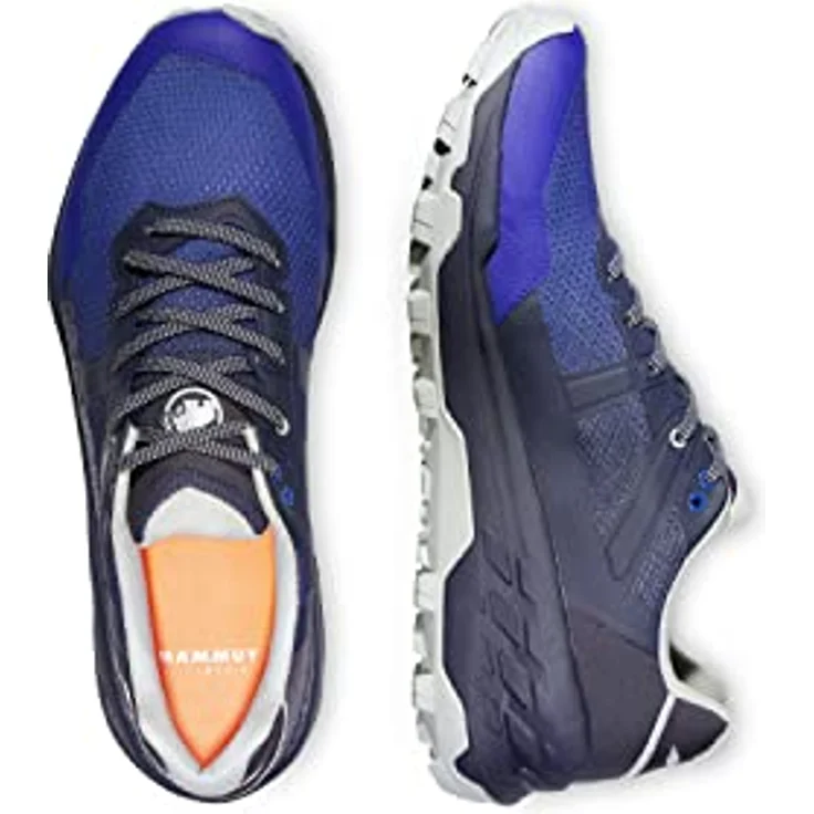 Mammut Sertig II Low GTX Men, Herren Wanderschuhe mit Gore-Tex®, Blau, Größe 41 1/3 – Bild 2
