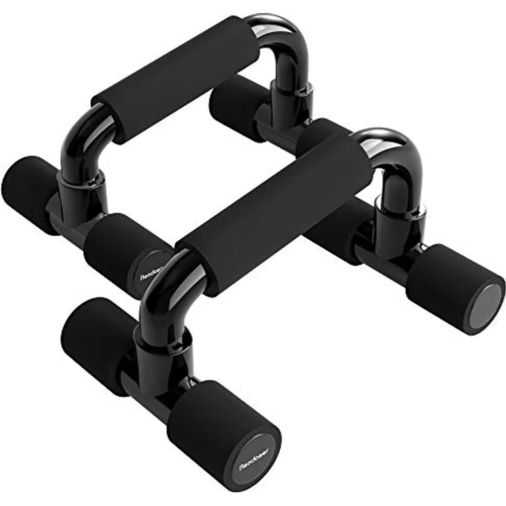 Readaeer Liegestützgriffe Push Up Stand Bars Liegestütze (schwarz) - Preisvergleich – Bild 1