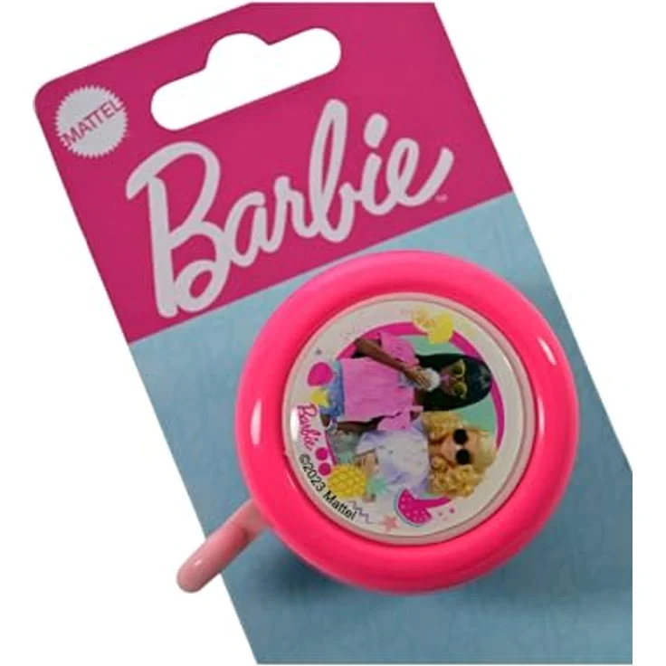 VOLARE Barbie Fahrradklingel aus Metall für Kinder, rostfrei und einfach zu montieren – Bild 2