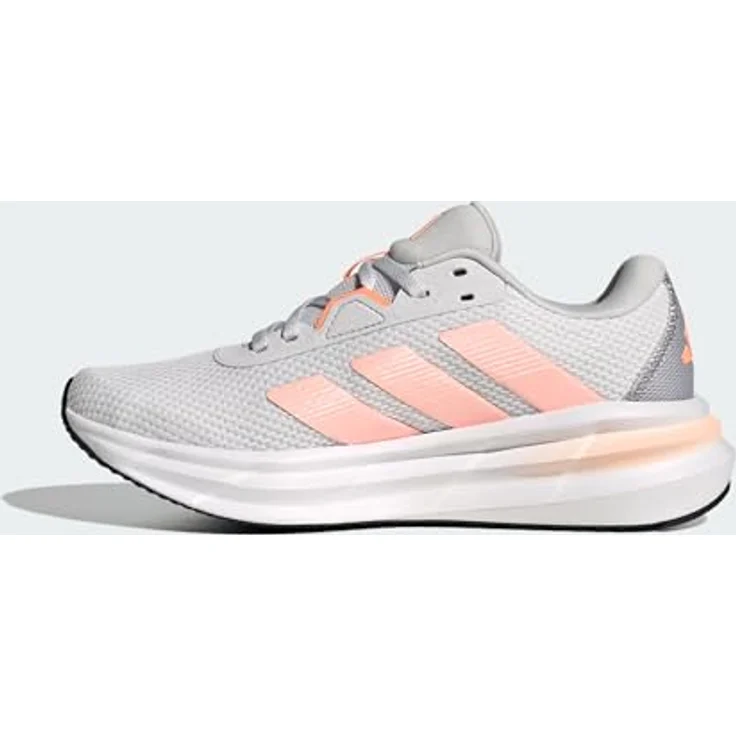 Adidas Galaxy 7 W, Damen Laufschuhe mit Cloudfoam Zwischensohle, Grey/Orange, Schuhgröße 42 EU – Bild 4