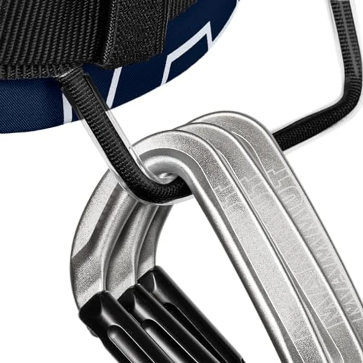 Mammut 4 Slide Gurtzeug, marineblau, M-XL, mit 4 Materialschlaufen und schnellen Slide-Block-Schnallen – Bild 4