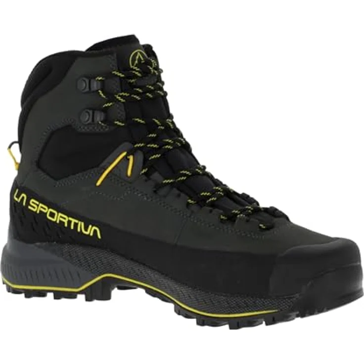 La Sportiva TX5 Evo Mid GTX, wasserdichte Herren Wanderschuhe mit stabiler Sohle und Goretex Membrane, Carbon/Gelb, EU 47 – Bild 6