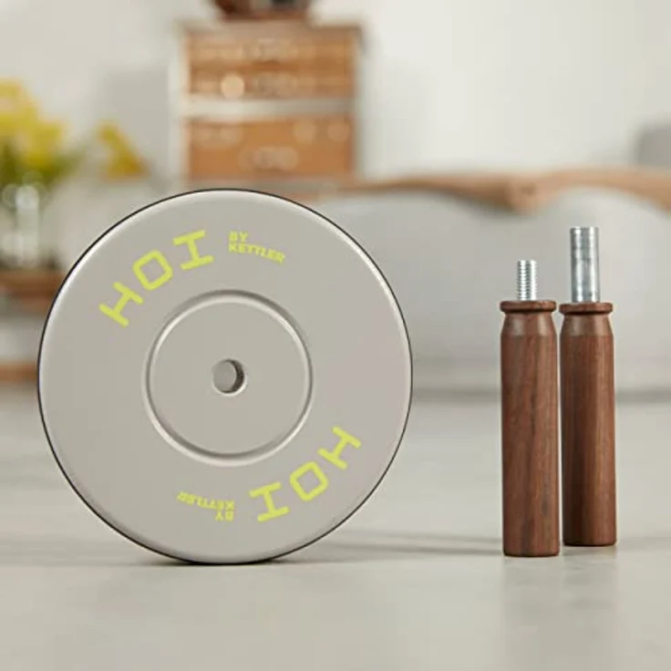 KETTLER Sport AB Wheel BAUCHROLLER | Anti-Rutsch-Band | Griffe aus geöltem Nussholz – Bild 5