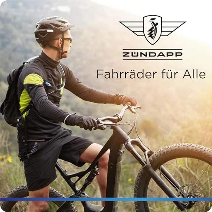 Zündapp ZF20 Speed Folder, 20 Zoll Klapprad mit 6 Gang Shimano Tourney Schaltung, schwarz/grün – Bild 9