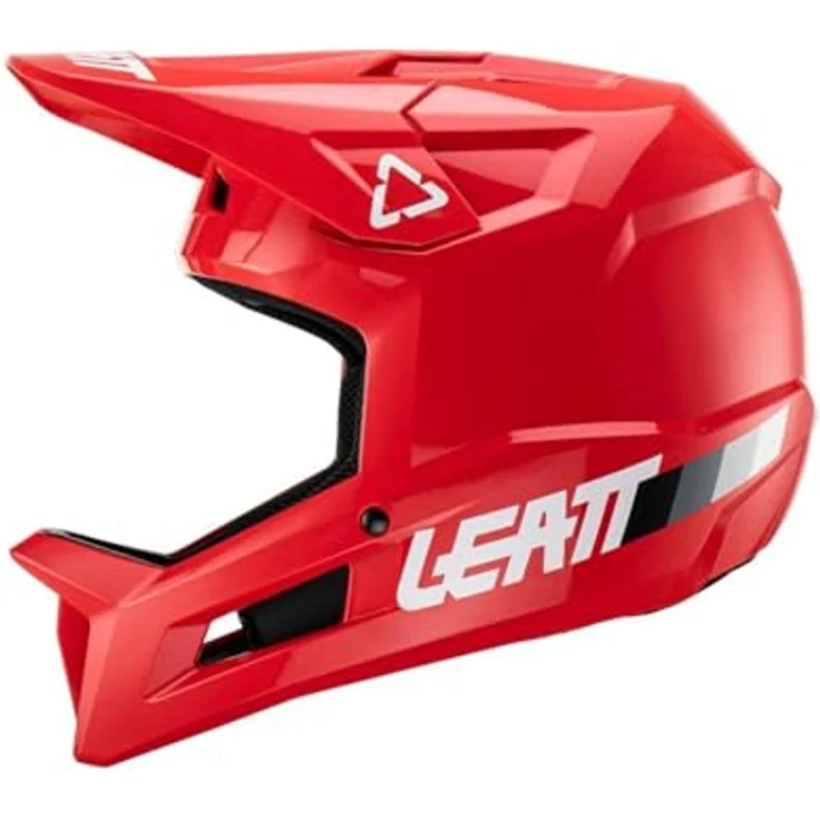 Leatt Helmet MTB Gravity 1.0 Junior, Integralhelm mit hervorragender Belüftung und 360°-Turbinen-Technologie, schwarz, XXS – Bild 7