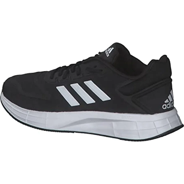 adidas Duramo 10, Herren Laufschuhe mit atmungsaktivem Obermaterial und Lightmotion-Zwischensohle, Schwarz, Größe 44 2/3 – Bild 5