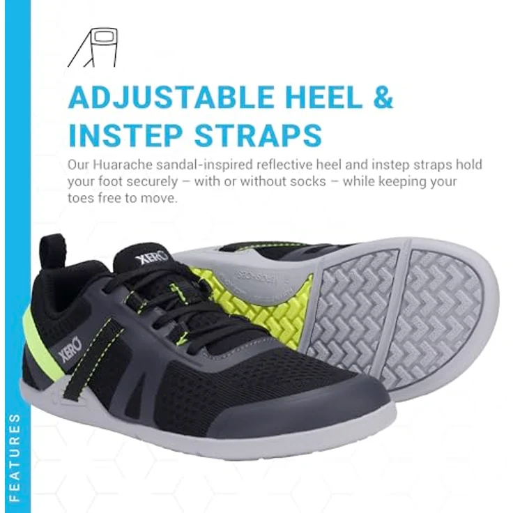 Xero Shoes Prio Neo Performance Laufschuhe, vegan, leicht, flexibel, Schwarz, EU 36 1/2 Damen – Bild 6