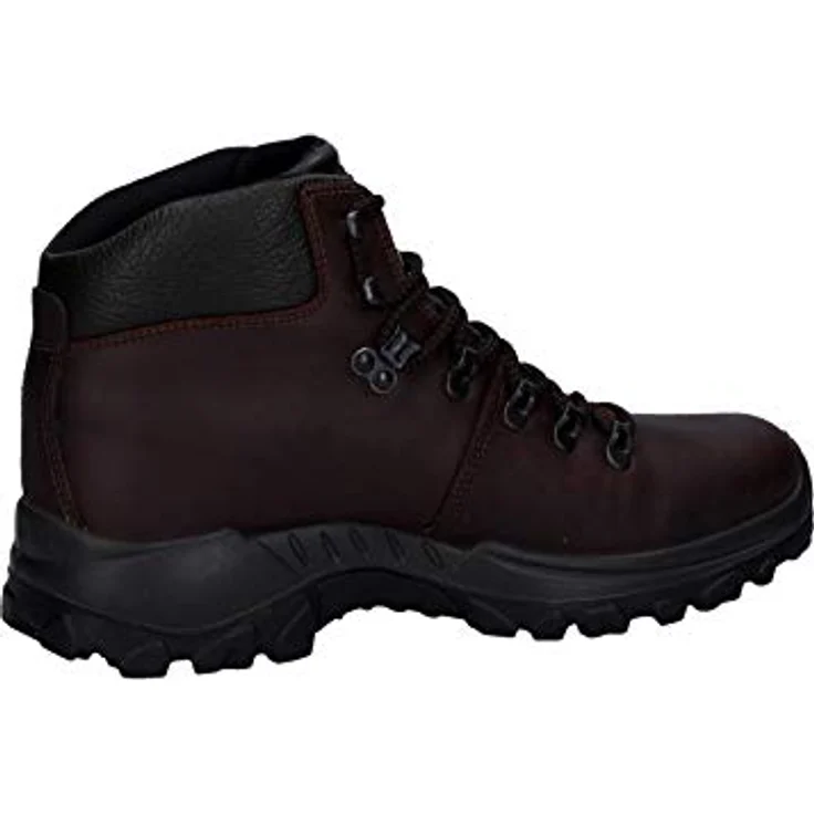 Grisport Trekking Schuhe, robuster Wanderschuh aus Fettleder, braun, Gr. 45, mit wind- und wasserabweisendem Sympatex-Innenfutter und griffiger Vibram®-Sohle – Bild 4