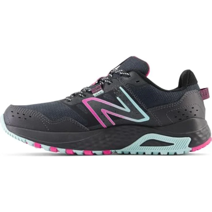 New Balance WT410 Dames Laufschuhe, AT Tread-Aussensohle für Traktion, BIO Foam Zwischensohle, Größe 37, Schwarz – Bild 2