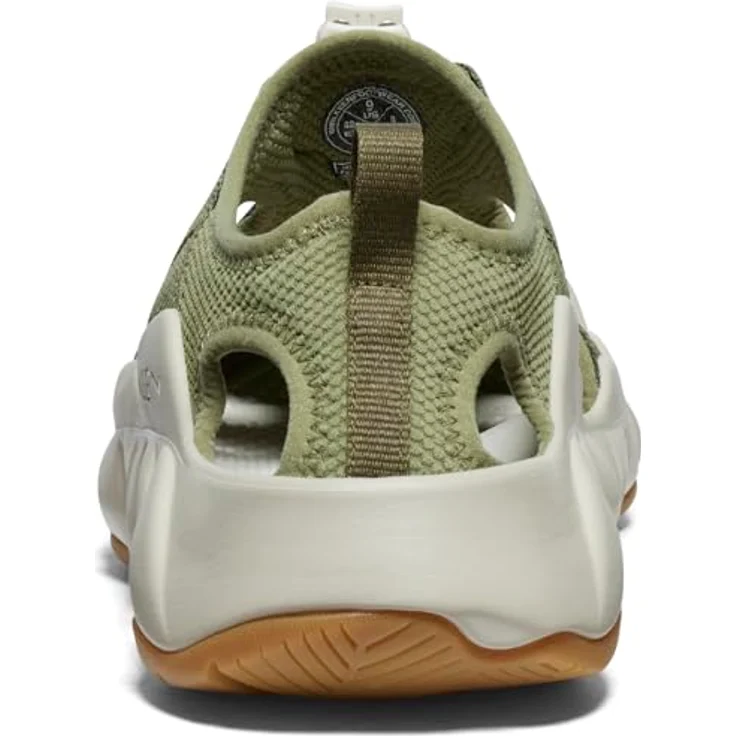 Keen Herren Hyperport H2 Trekkingsandale, Outdoor-Sandale mit Lace-Lock Bungee System und Aquagrip-Gummisohle, martini olive/plaza taupe, Größe 44 – Bild 7