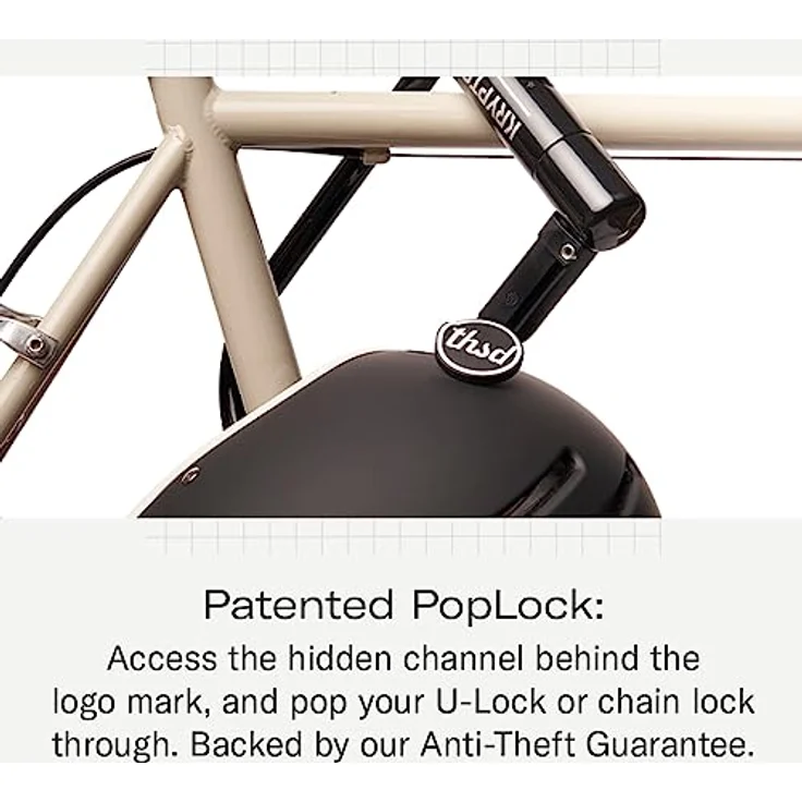 Thousand Heritage 2.0 Fahrradhelm für Erwachsene, Carbon Black, optimal geeignet für urbanes Radfahren, S (54-57 cm) mit Secret Poplock und ventiliertem Design – Bild 3