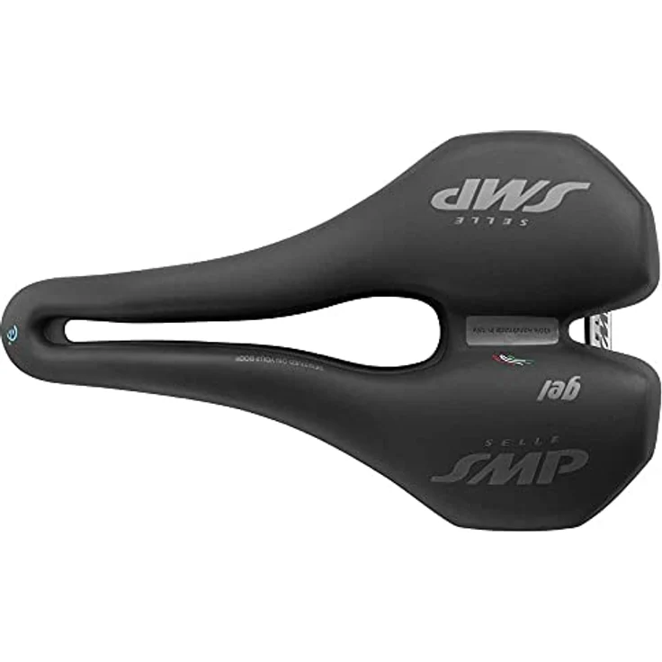 WIKUS SMP Unisex Selle E-TRK Rennradsattel, schwarz, für Sitzknochenbreiten 9—15 cm, 277x162mm, 490g – Bild 5