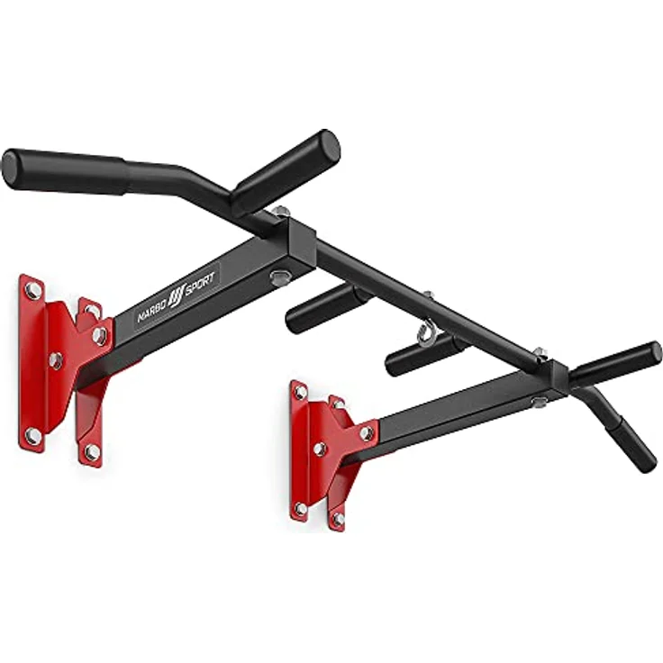 Marbo Sport, Klimmzugstange MH-D202+, Heimturnhalle Pull Up Bar, Universal Wand und Deckenstange mit Beutelhalter, Fitnessgeräte für zuhause, Sportgeräte – Bild 2