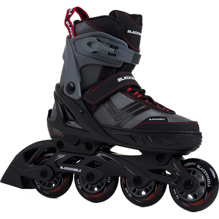 BLACKWHEELS Inlineskates Playful, regulierbar in 4 Größen (32-35), grau