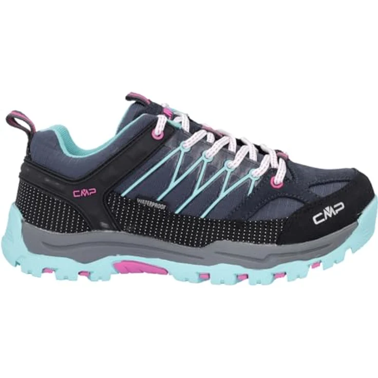 CMP KIDS RIGEL LOW TREKKING SHOES KIDS WP, Wasserdichte Wanderschuhe mit FullOn GRIP-Sohle und niedrigem Schaft – Bild 1