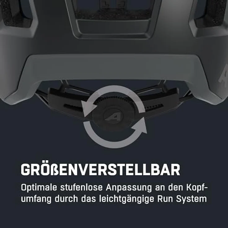 Alpina TAUNUS, Fahrradhelm für MTB-Abenteuer, schwarz-weiß-rot, leichte Microshell und EPS-Innenschale, große Lüftungseinlässe – Bild 5