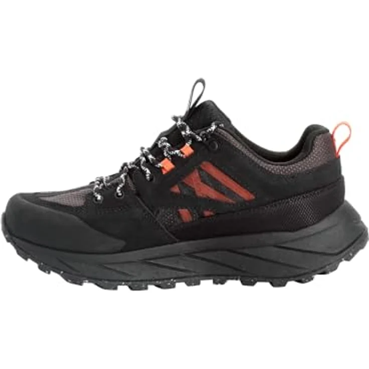 Jack Wolfskin TERRAQUEST TEXAPORE LOW W, Damen Hikingschuh aus recyceltem Material mit VIBRAM EVA-Mittelsohle und strapazierfähigem Veloursleder, Grau – Bild 3