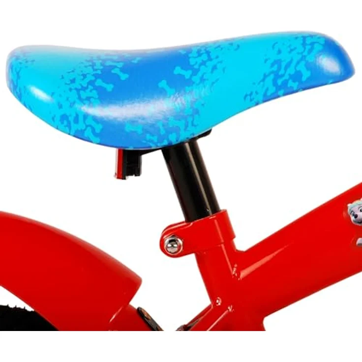 PAW PATROL Kinderfahrrad Jungen - Rot / Blau - 85% zusammengebaut, bis 60 kg, Rücktrittbremse, Lenkerhöhe einstellbar, Luftbereifung – Bild 8