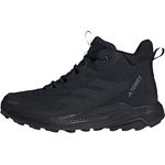 Adidas Terrex Anylander Mid Rain Ready, Herren Stiefel für Outdoor-Aktivitäten, schwarz, mit RAIN.RDY Technologie und Traxion Außensohle