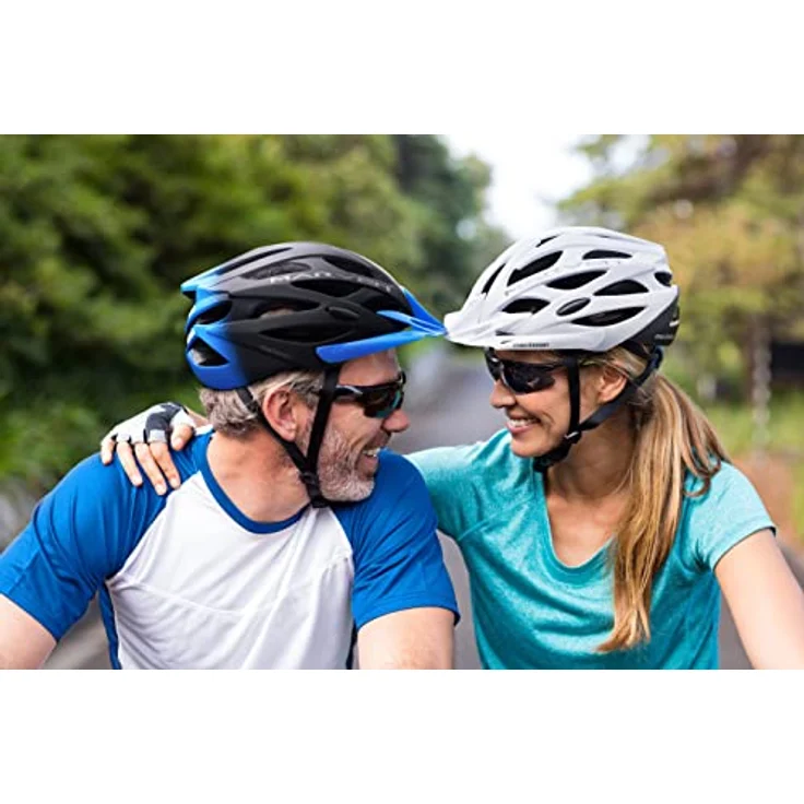 meteor® Marven Fahrradhelm, MTB-Helm mit LUFTDURCHLASS-System, Insektenschutz und anpassbarer Passform, für Herren, Damen und Kinder – Bild 4