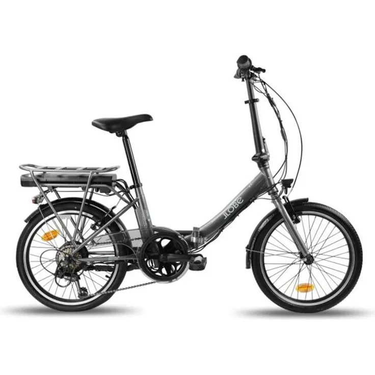 LLobe Falt E-Bike 20" AGILE, elektrisches Pendlerfahrrad mit 250W Bafang Motor, Shimano 5-Gang Schaltung, klappbar für einfachen Transport