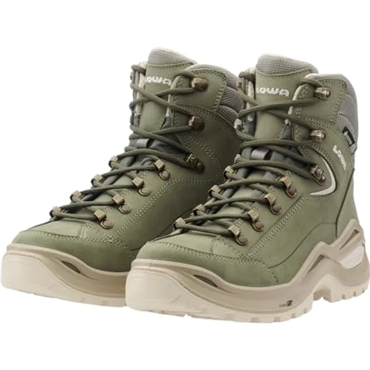 LOWA RENEGADE EVO GTX MID Ws, Multifunktions-Wanderschuh mit optimaler Passform, Farbe SAGE – Bild 5