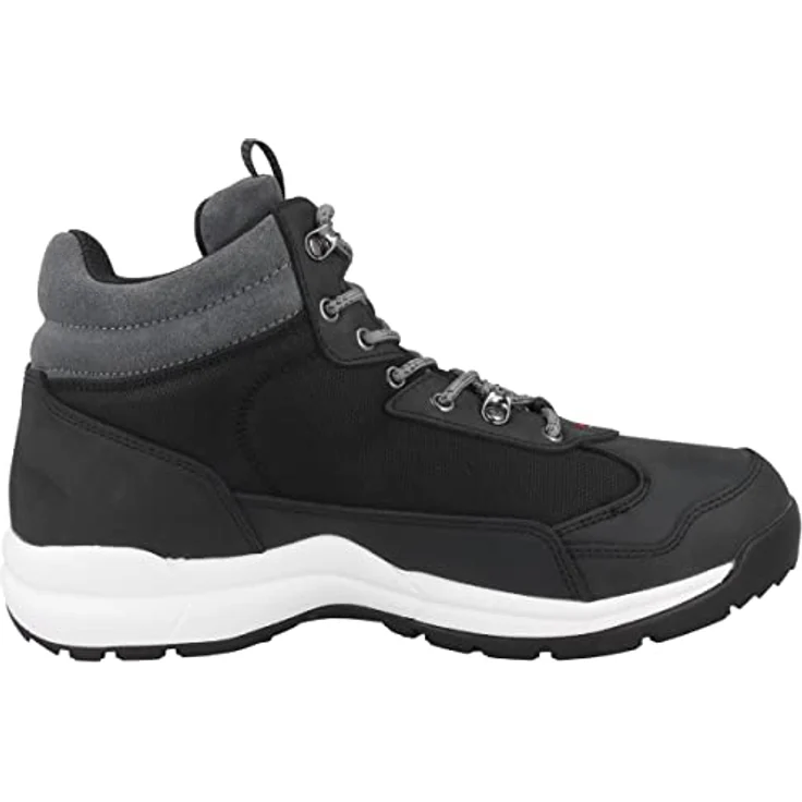 FILA Alpha Herren Wanderschuhe, sportliche Outdoor-Stiefel mit gepolsterter Zwischensohle, schwarz, Größe 44 – Bild 3