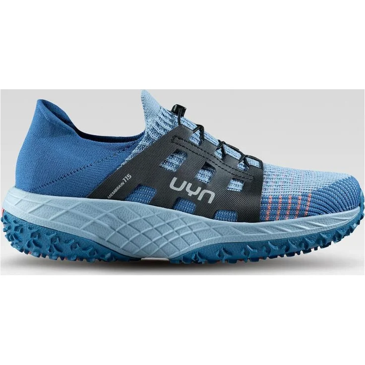 UYN Bucefalo Shoes, Herren Laufschuhe mit Merinowolle, Membrain115-Membran und Urban Trail-Sohle, Blau, Größe 45