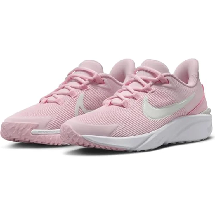 Nike Star Runner 4 Junior, Jungen Laufschuhe mit atmungsaktivem Obermaterial, schwarz – Bild 2