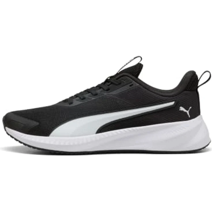 PUMA Flyer Lite 4 Laufschuhe, ultraleichter PUMALite Schaumstoff, PROTREAD Laufsohle, schwarz-weiß, Größe 43 – Bild 1