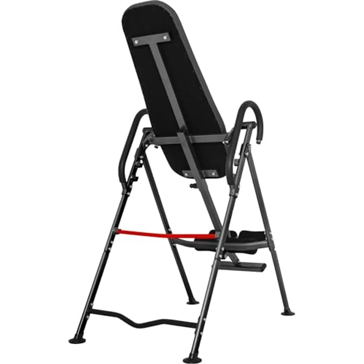 GORILLA SPORTS® Inversionsbank - Volle Vertikale Inversion 180°, Klappbar, Verstellbar, bis 110kg - Schwerkrafttrainer, Streckbank, Entlastung der Wirbelsäule, Inversionstisch, Rückentrainer - Preisvergleich – Bild 4