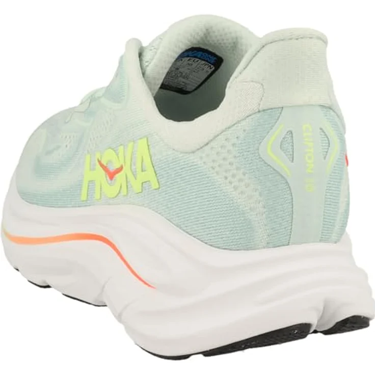Hoka Clifton 10 Damen Laufschuhe mit hoher Dämpfung, grün, EU 42 – Bild 6