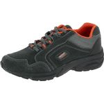 Brütting Herren Wanderschuhe Circle, Veloursleder, bequem, leichte Nyloneinsätze, Gummilaufsohle, grau, Größe 43