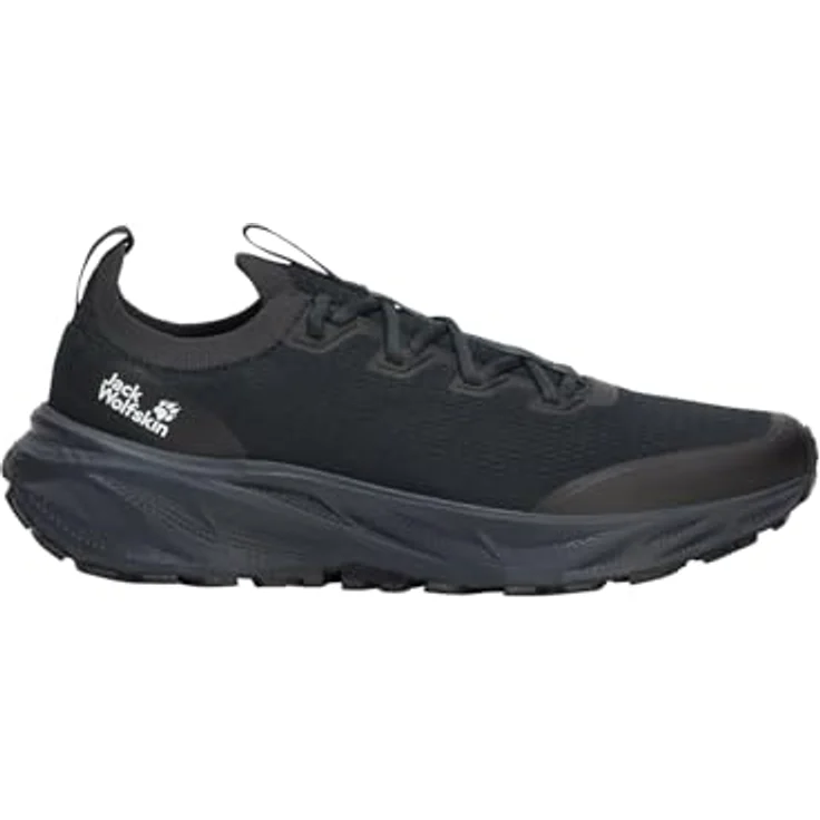 Jack Wolfskin PS Trail Knit Low M, Herren Wanderschuhe mit TEXARIDE-Technologie, Schwarz – Bild 2