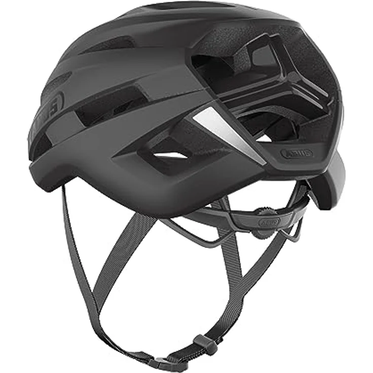 ABUS Rennradhelm StormChaser ACE - Leichter Fahrradhelm für Radrennen, Gravelbike-Touren und Cyclocross - Schwarz – Bild 6