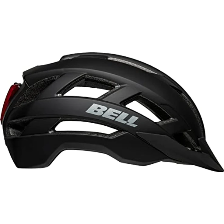 Bell Falcon XRV LED MIPS Fahrradhelm, matte black, mit integrierter 30-Lumen LED-Beleuchtung und antimikrobieller Komfortpolsterung – Bild 4